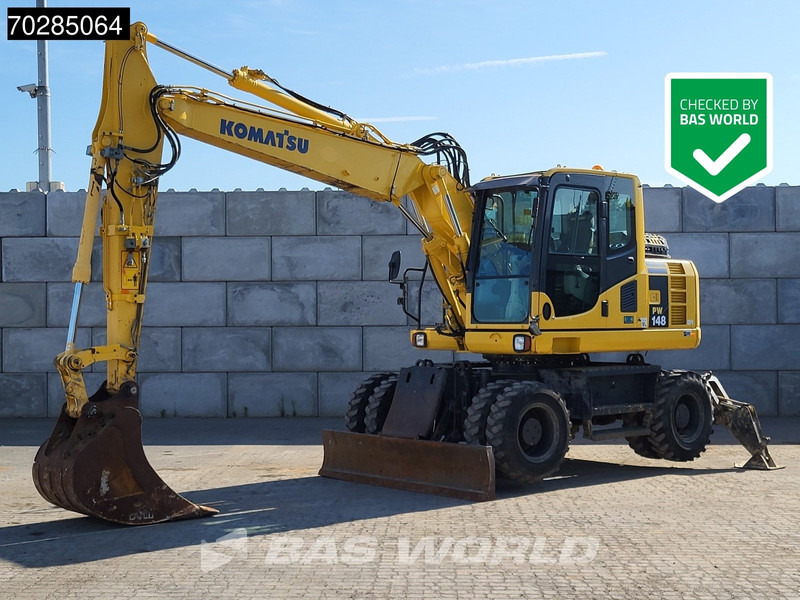 Komatsu PW148 -8 - Ekskavator roda: gambar 1 Komatsu PW148 -8 - Ekskavator roda: gambar 1