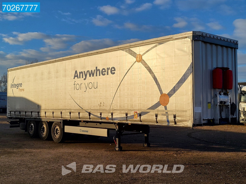 Krone SD 3 axles ALCOA Edscha Anti Vandalismus - Semi-trailer dengan terpal samping: gambar 3 Krone SD 3 axles ALCOA Edscha Anti Vandalismus - Semi-trailer dengan terpal samping: gambar 3
