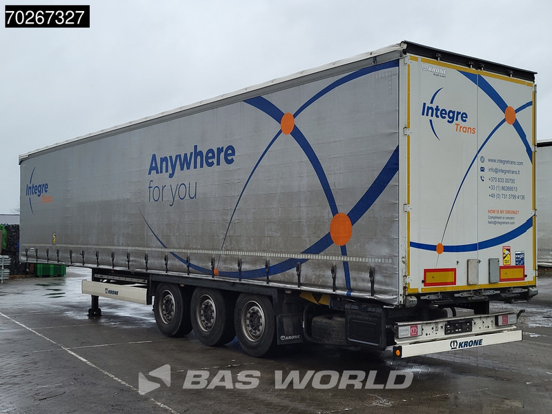 Krone SD 3 axles Anti-Vandalimus-Plane - Semi-trailer dengan terpal samping: gambar 2 Krone SD 3 axles Anti-Vandalimus-Plane - Semi-trailer dengan terpal samping: gambar 2