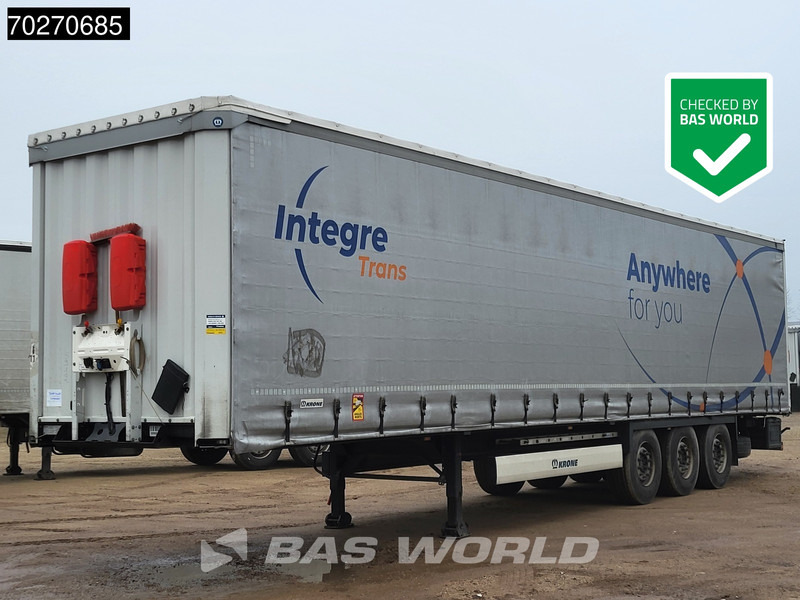 Krone SD 3 axles - Semi-trailer dengan terpal samping: gambar 1 Krone SD 3 axles - Semi-trailer dengan terpal samping: gambar 1