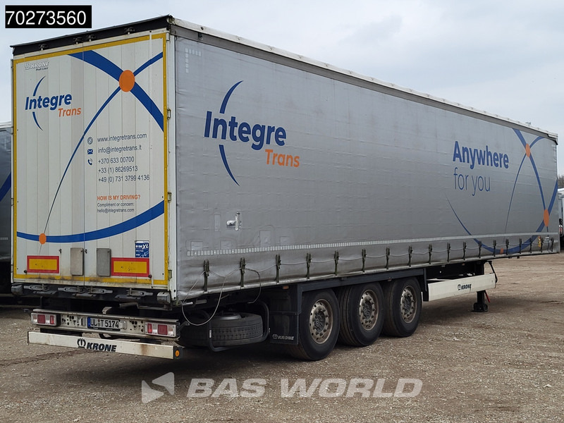 Krone SD 3 axles Edscha Anti-Vandalimus-Plane Alcoa's - Semi-trailer dengan terpal samping: gambar 5 Krone SD 3 axles Edscha Anti-Vandalimus-Plane Alcoa's - Semi-trailer dengan terpal samping: gambar 5