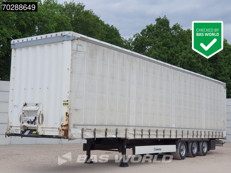 Krone SD 3 axles MEGA Schiebedach Hubdach 100m3 - Semi-trailer dengan terpal samping: gambar 1 Krone SD 3 axles MEGA Schiebedach Hubdach 100m3 - Semi-trailer dengan terpal samping: gambar 1