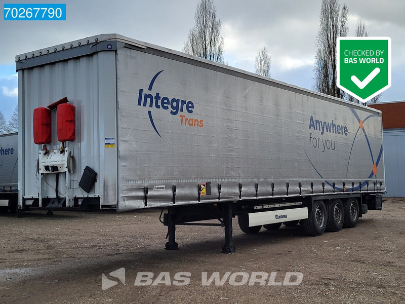 Krone SD 3 axles Sliding Roof Anti Vandalism - Semi-trailer dengan terpal samping: gambar 1 Krone SD 3 axles Sliding Roof Anti Vandalism - Semi-trailer dengan terpal samping: gambar 1
