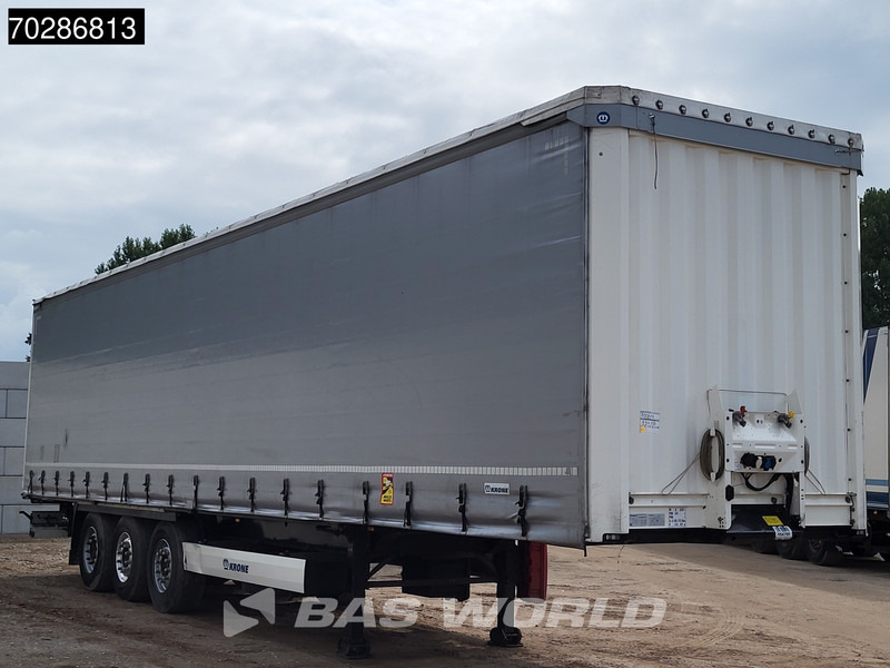 Krone SD Liftachse Hardwood Floor Lift-Axle Sliding Roof - Semi-trailer dengan terpal samping: gambar 2 Krone SD Liftachse Hardwood Floor Lift-Axle Sliding Roof - Semi-trailer dengan terpal samping: gambar 2