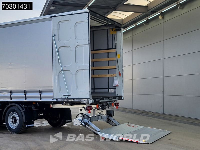 Krone SD NEW Laadklep Lift + Stuuras - Semi-trailer dengan terpal samping: gambar 5 Krone SD NEW Laadklep Lift + Stuuras - Semi-trailer dengan terpal samping: gambar 5
