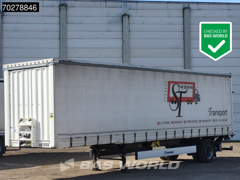 Krone SE City Steering Axle Tailgate LBW - Semi-trailer dengan terpal samping: gambar 1 Krone SE City Steering Axle Tailgate LBW - Semi-trailer dengan terpal samping: gambar 1