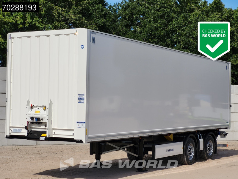 Krone SZ City NEW Lift+Lenkachse Tail Lift - Semi-trailer kotak tertutup: gambar 1 Krone SZ City NEW Lift+Lenkachse Tail Lift - Semi-trailer kotak tertutup: gambar 1