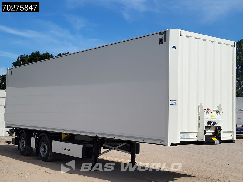 Krone SZ City NEW Lift+Lenkachse Tail Lift - Semi-trailer kotak tertutup: gambar 3 Krone SZ City NEW Lift+Lenkachse Tail Lift - Semi-trailer kotak tertutup: gambar 3