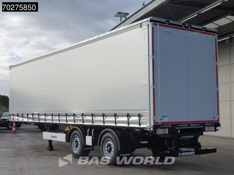 Krone SZ NEW Kooiaap City Lift+Lenkachse Stapler - Semi-trailer dengan terpal samping: gambar 2 Krone SZ NEW Kooiaap City Lift+Lenkachse Stapler - Semi-trailer dengan terpal samping: gambar 2