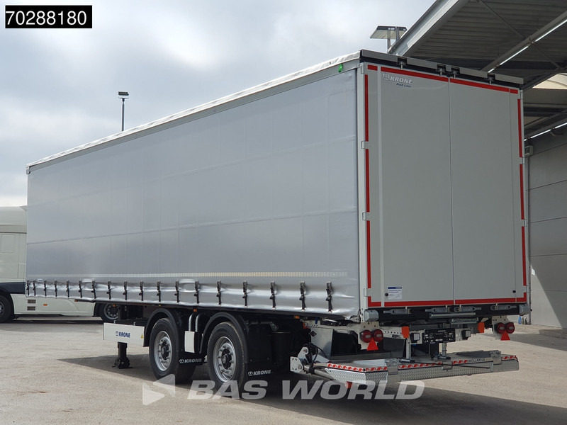 Krone SZ NEW Tailgate City Lift + Lenkachse LBW Ladebordwand - Semi-trailer dengan terpal samping: gambar 2 Krone SZ NEW Tailgate City Lift + Lenkachse LBW Ladebordwand - Semi-trailer dengan terpal samping: gambar 2