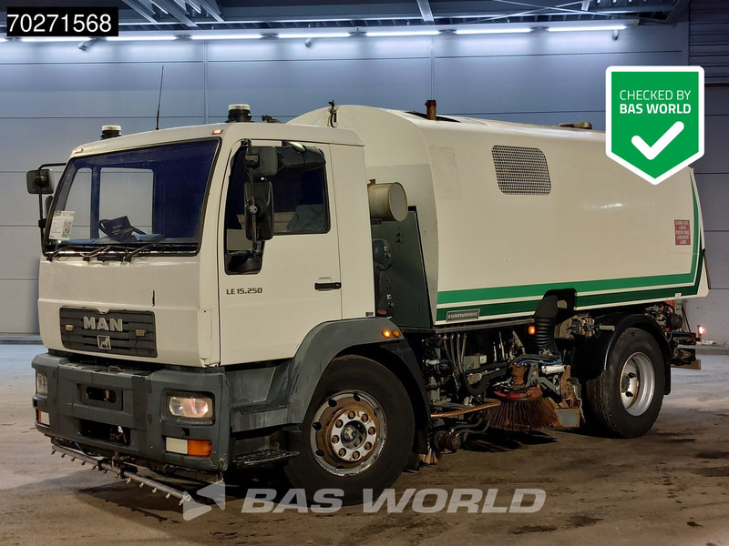 MAN LE 15.250 4X2 Eurovoirie Sweeper Manual Steelsuspension Euro 3 - Penyapu jalan: gambar 1 MAN LE 15.250 4X2 Eurovoirie Sweeper Manual Steelsuspension Euro 3 - Penyapu jalan: gambar 1