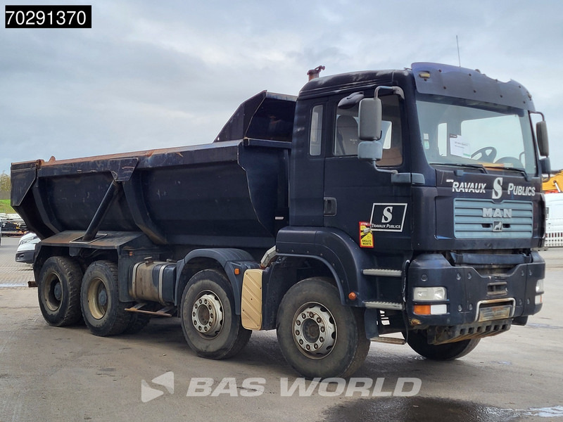 MAN TGA 35.480 8X4 BROKEN ENGINE! 16m3 tipper Steel suspension Manual Retarder Euro 2 - Truk jungkit: gambar 5 MAN TGA 35.480 8X4 BROKEN ENGINE! 16m3 tipper Steel suspension Manual Retarder Euro 2 - Truk jungkit: gambar 5