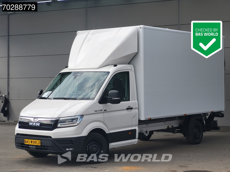 MAN TGE 3.180 Automaat Laadklep Bakwagen 2025 Facelift Navi LED Airco Cruise Euro6 Meubelbak Koffer 21m3 A/C Cruise control - Van box: gambar 1 MAN TGE 3.180 Automaat Laadklep Bakwagen 2025 Facelift Navi LED Airco Cruise Euro6 Meubelbak Koffer 21m3 A/C Cruise control - Van box: gambar 1