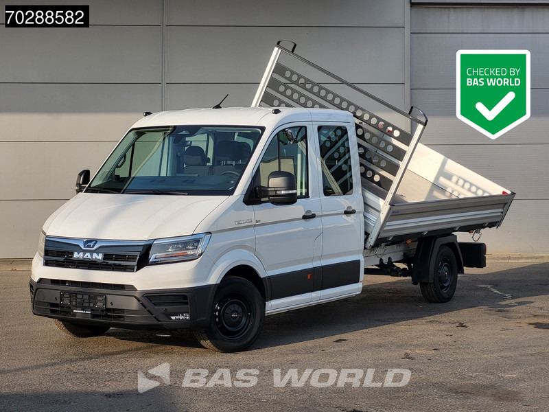 MAN TGE 3.180 Driezijdige Kipper Automaat Dubbel Cabine 2025 Facelift 180PK Trekhaak LED Navi ACC Airco Cruise Euro6 Kipper Tippe Benne Kieper - Van jungkit: gambar 1 MAN TGE 3.180 Driezijdige Kipper Automaat Dubbel Cabine 2025 Facelift 180PK Trekhaak LED Navi ACC Airco Cruise Euro6 Kipper Tippe Benne Kieper - Van jungkit: gambar 1