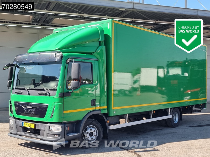MAN TGL 10.190 4X2 10tonner NL-Truck Laadklep Automatic Euro 6 - Truk box: gambar 1 MAN TGL 10.190 4X2 10tonner NL-Truck Laadklep Automatic Euro 6 - Truk box: gambar 1