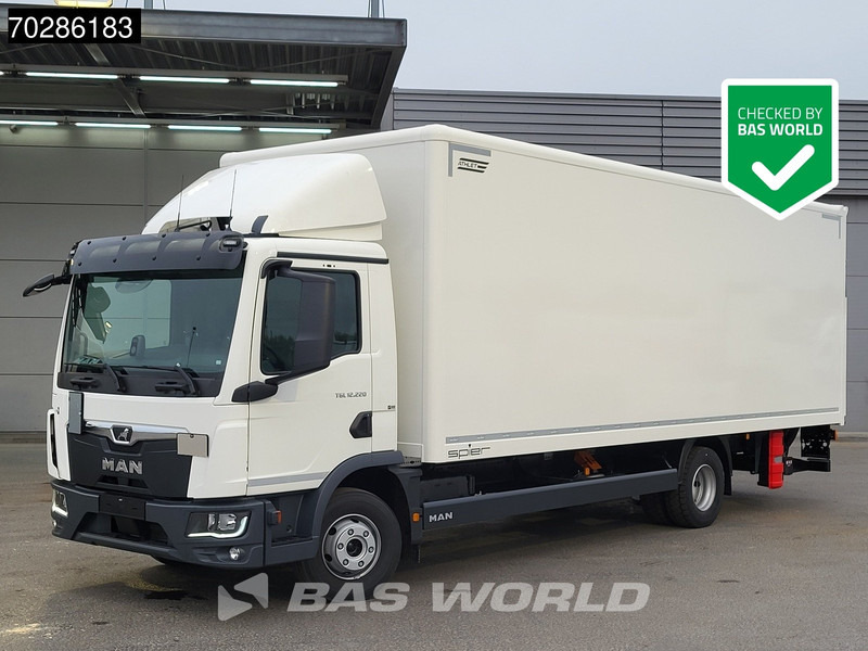 MAN TGL 12.220 4X2 NEW! 12tonner Automatic 1500kg Ladebordwand Navi Euro 6 - Truk box: gambar 1 MAN TGL 12.220 4X2 NEW! 12tonner Automatic 1500kg Ladebordwand Navi Euro 6 - Truk box: gambar 1