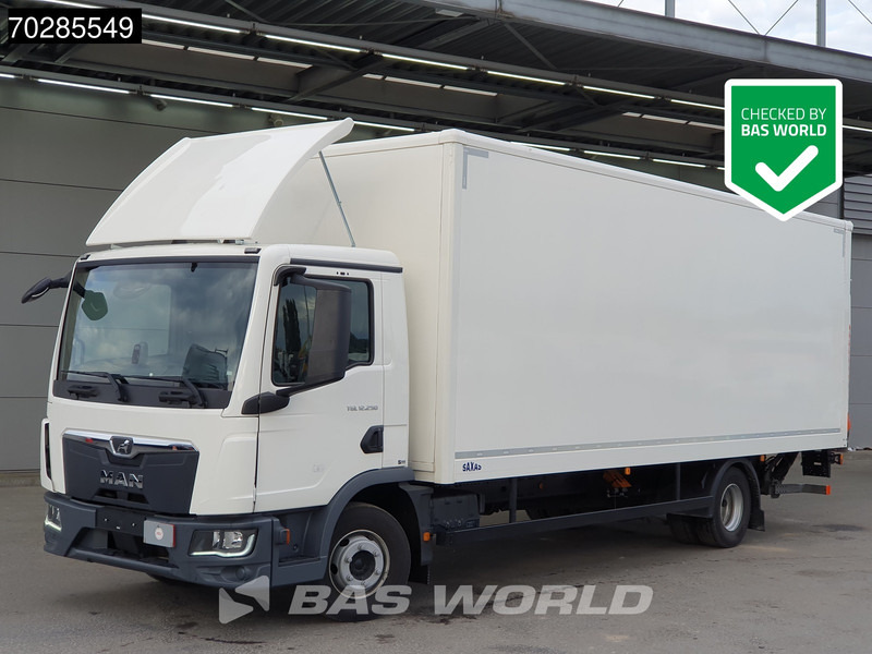 MAN TGL 12.250 4X2 12tonner 1500kg Ladebordwand Automatic Euro 6 - Truk box: gambar 1 MAN TGL 12.250 4X2 12tonner 1500kg Ladebordwand Automatic Euro 6 - Truk box: gambar 1