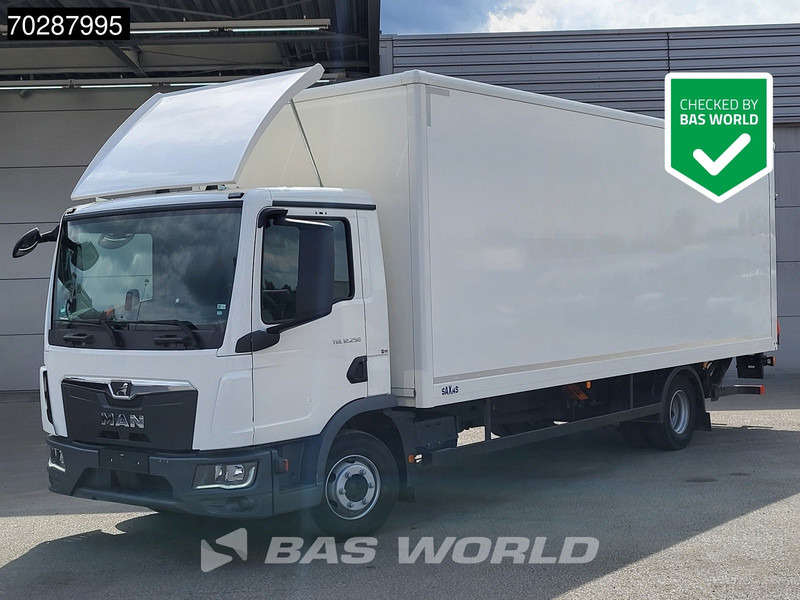 MAN TGL 12.250 4X2 12tonner LOW Mileage 1500kg Ladebordwand Automatic Euro 6 - Truk box: gambar 1 MAN TGL 12.250 4X2 12tonner LOW Mileage 1500kg Ladebordwand Automatic Euro 6 - Truk box: gambar 1