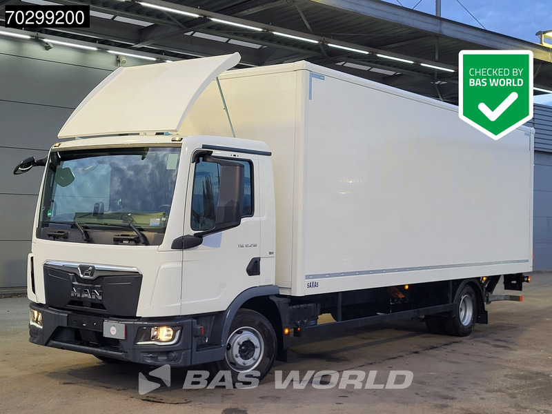 MAN TGL 12.250 4X2 12tonner LOW Mileage 1500kg Ladebordwand Automatic Euro 6 - Truk box: gambar 1 MAN TGL 12.250 4X2 12tonner LOW Mileage 1500kg Ladebordwand Automatic Euro 6 - Truk box: gambar 1
