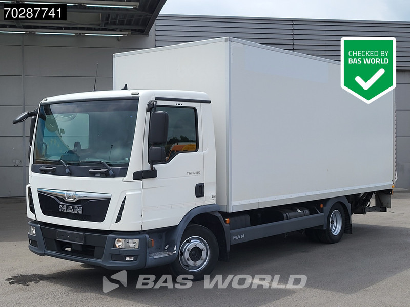 MAN TGL 8.180 4X2 8tonner Ladebordwand Automatic Euro 6 - Truk box: gambar 1 MAN TGL 8.180 4X2 8tonner Ladebordwand Automatic Euro 6 - Truk box: gambar 1