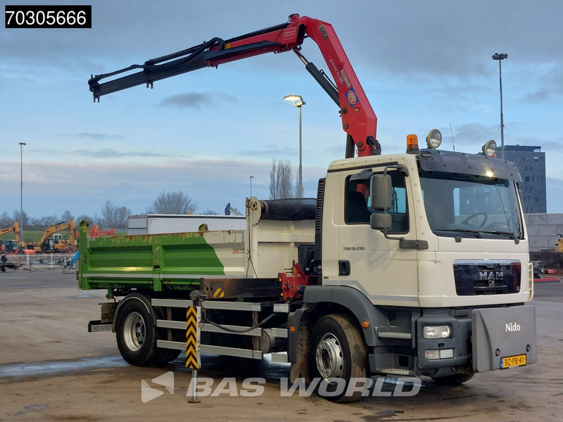 MAN TGM 18.290 4X2 HMF1035-K2 Crane Kran 6m3 3-side tipper Automatic Euro 5 - Truk jungkit, Truk derek: gambar 3 MAN TGM 18.290 4X2 HMF1035-K2 Crane Kran 6m3 3-side tipper Automatic Euro 5 - Truk jungkit, Truk derek: gambar 3