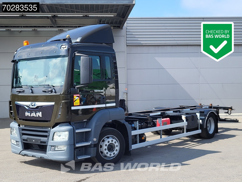 MAN TGS 18.360 834 4X2 19tonner BDF Automatic Navi Euro 6 - Pengangkut kontainer/ Container truck: gambar 1 MAN TGS 18.360 834 4X2 19tonner BDF Automatic Navi Euro 6 - Pengangkut kontainer/ Container truck: gambar 1