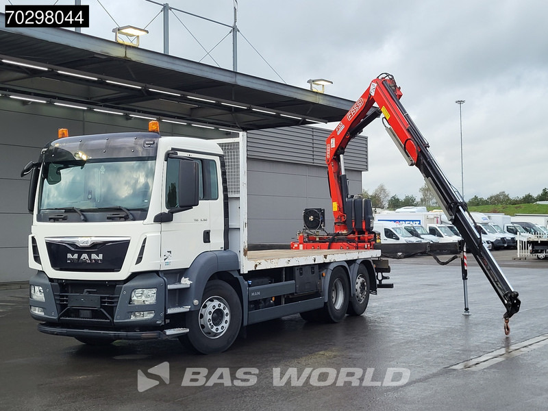 MAN TGS 26.360 6X2 Fassi F135A.0.22 Lift-Axle Euro 6 - Truk flatbed, Truk derek: gambar 5 MAN TGS 26.360 6X2 Fassi F135A.0.22 Lift-Axle Euro 6 - Truk flatbed, Truk derek: gambar 5