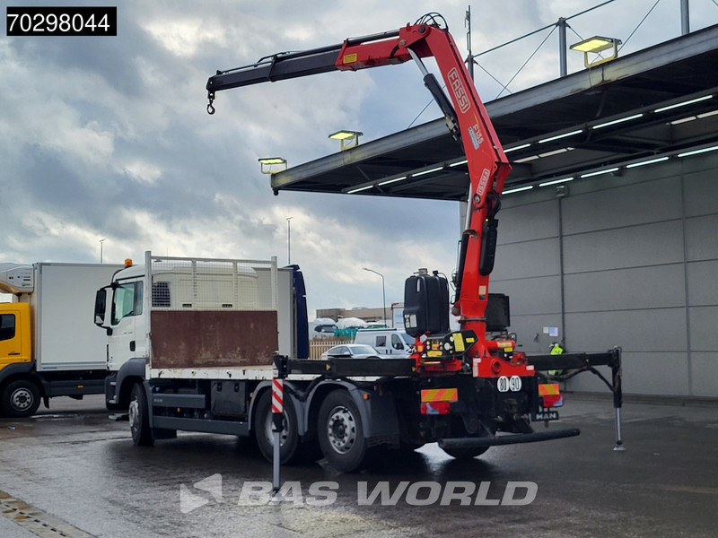 MAN TGS 26.360 6X2 Fassi F135A.0.22 Lift-Axle Euro 6 - Truk flatbed, Truk derek: gambar 2 MAN TGS 26.360 6X2 Fassi F135A.0.22 Lift-Axle Euro 6 - Truk flatbed, Truk derek: gambar 2