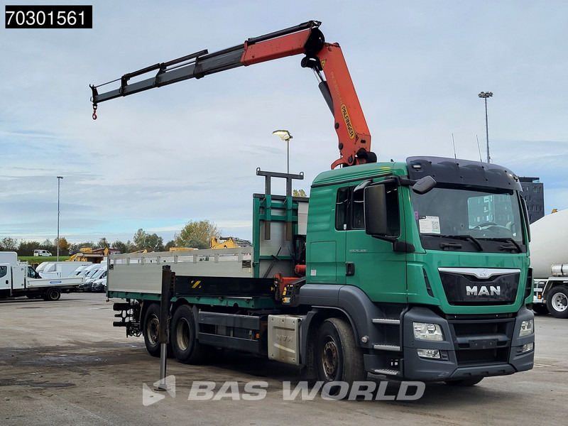 MAN TGS 26.400 6X2 Palfinger PK23001 EH Crane Kran Remote Retarder Euro 6 - Truk flatbed, Truk derek: gambar 3 MAN TGS 26.400 6X2 Palfinger PK23001 EH Crane Kran Remote Retarder Euro 6 - Truk flatbed, Truk derek: gambar 3
