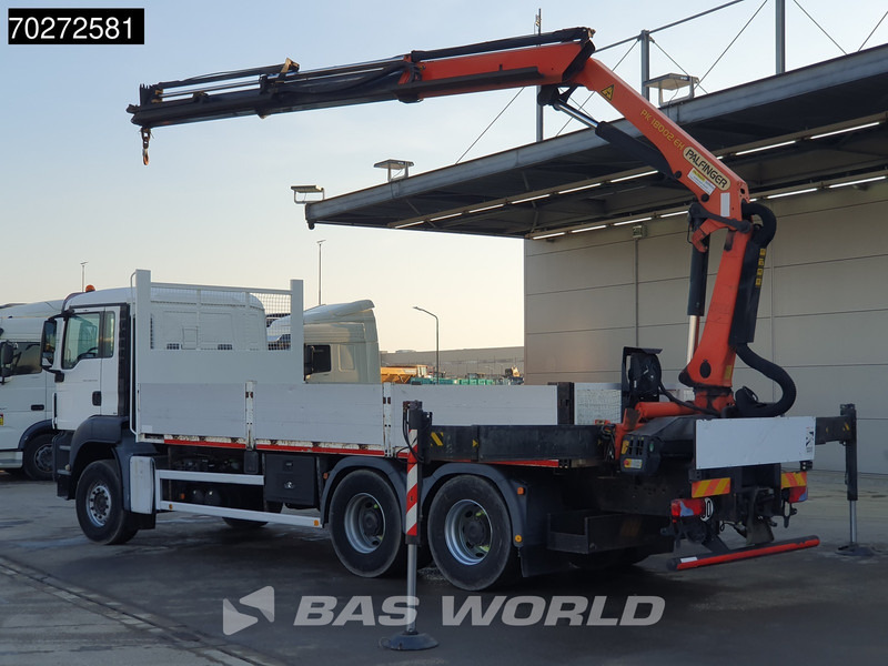 MAN TGS 26.440 6X4 Palfinger PK18002 EH Kran Crane Manual Remote Euro 5 - Truk flatbed, Truk derek: gambar 2 MAN TGS 26.440 6X4 Palfinger PK18002 EH Kran Crane Manual Remote Euro 5 - Truk flatbed, Truk derek: gambar 2