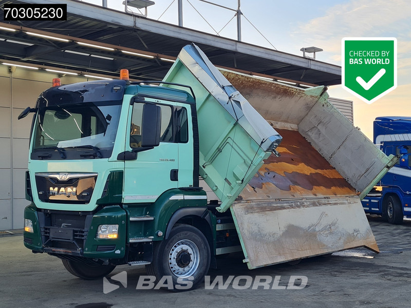 MAN TGS 26.480 6X6 13 m³ 2-way tipper Tarpaulin 6x6 Hydrodrive Big-Axle Euro 6 - Truk jungkit: gambar 1 MAN TGS 26.480 6X6 13 m³ 2-way tipper Tarpaulin 6x6 Hydrodrive Big-Axle Euro 6 - Truk jungkit: gambar 1
