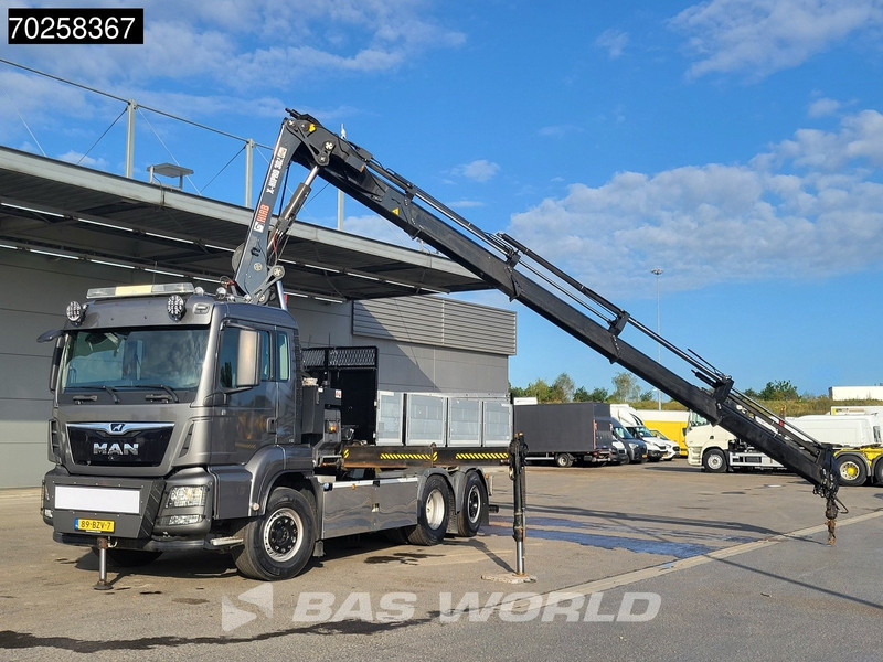 MAN TGS 26.500 6X2 Prepared NL-Truck NEW APK HIAB X-HIPRO 302 E-6 Crane Kran Fifth wheel - Truk jungkit, Truk derek: gambar 5 MAN TGS 26.500 6X2 Prepared NL-Truck NEW APK HIAB X-HIPRO 302 E-6 Crane Kran Fifth wheel - Truk jungkit, Truk derek: gambar 5