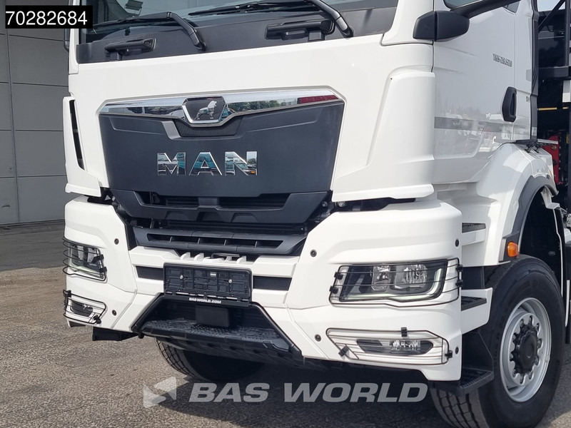 Truk jungkit, Truk derek baru MAN TGS 28.520 6X4 Palfinger PK24001 SLD 5 Kran 2-way tipper Retarder Big-Axle Liftachse Euro 6: gambar 17