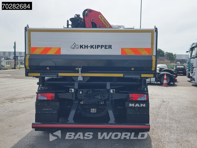 Truk jungkit, Truk derek baru MAN TGS 28.520 6X4 Palfinger PK24001 SLD 5 Kran 2-way tipper Retarder Big-Axle Liftachse Euro 6: gambar 20