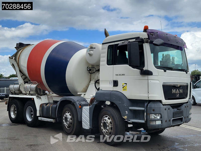 MAN TGS 32.360 8X4 9M3 Schwing Stetter Steel suspension Manual Euro 4 - Truk pengaduk beton: gambar 3 MAN TGS 32.360 8X4 9M3 Schwing Stetter Steel suspension Manual Euro 4 - Truk pengaduk beton: gambar 3