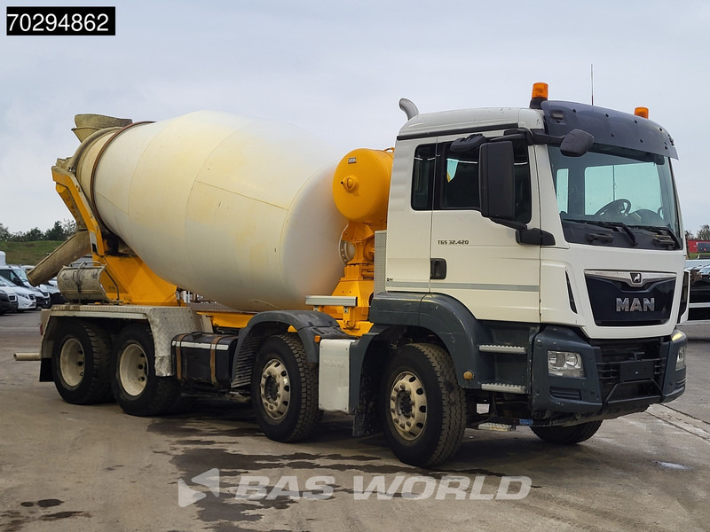 MAN TGS 32.420 8X4 9m3 Stetter Mixer Steel Suspension Automatic Euro 6 - Truk pengaduk beton: gambar 3 MAN TGS 32.420 8X4 9m3 Stetter Mixer Steel Suspension Automatic Euro 6 - Truk pengaduk beton: gambar 3