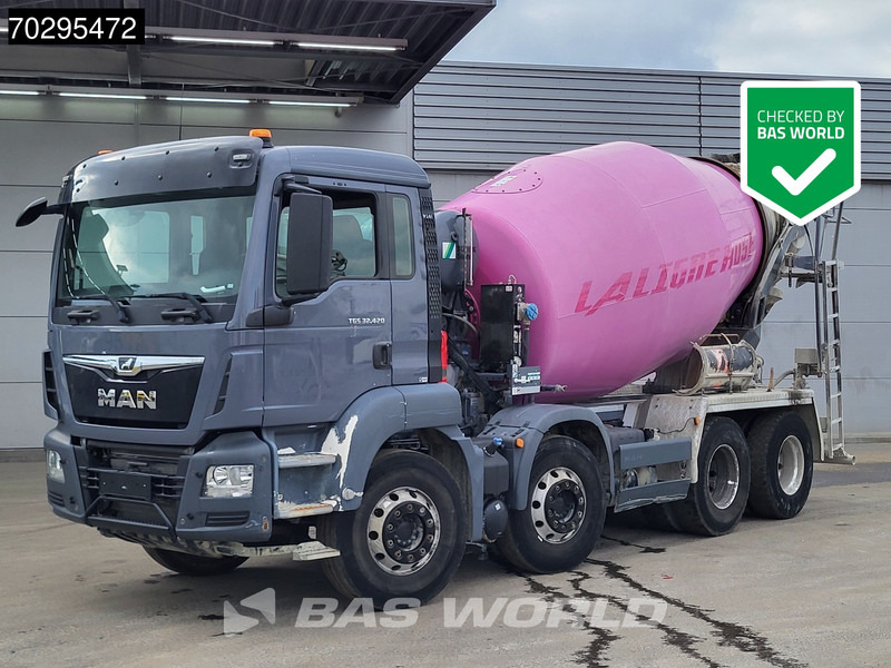 MAN TGS 32.430 8X4 9m3 Stetter Steelsuspension Euro 6 - Truk pengaduk beton: gambar 1 MAN TGS 32.430 8X4 9m3 Stetter Steelsuspension Euro 6 - Truk pengaduk beton: gambar 1