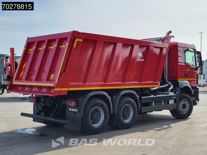 Truk jungkit baru MAN TGS 33.400 6X4 NEW! 16m3 Wielton tipper Manual body heating Big-Axle Euro 5: gambar 8