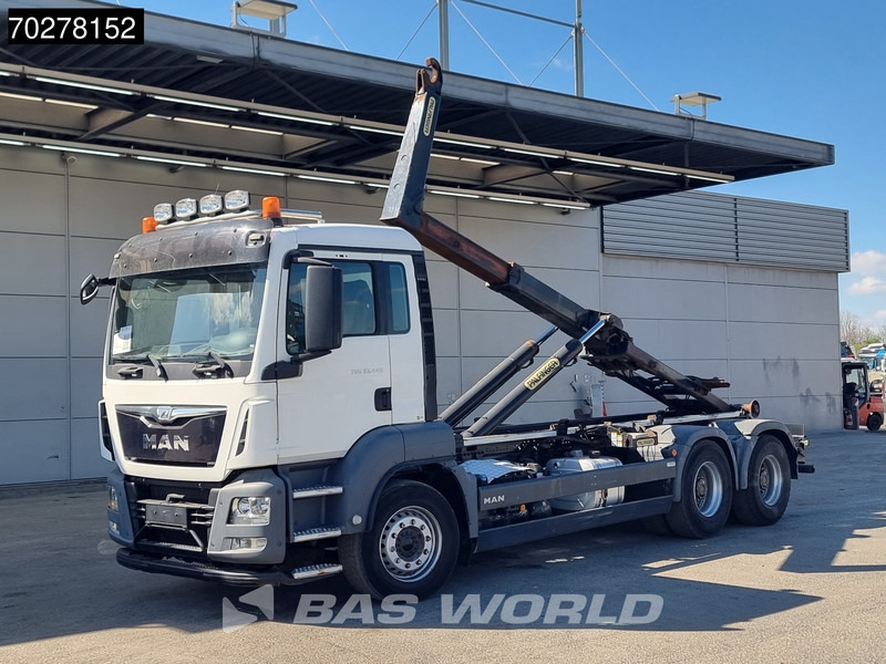MAN TGS 33.440 6X4 20tons Palfinger T20-31 MPA hooklift Big-Axle Euro 6 - Hook lift: gambar 1 MAN TGS 33.440 6X4 20tons Palfinger T20-31 MPA hooklift Big-Axle Euro 6 - Hook lift: gambar 1
