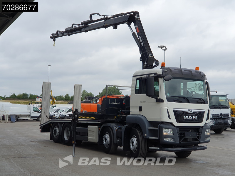MAN TGS 35.360 8X2 HIAB X-Hiduo 158 BS-3 Crane Lift+lenkasche Machine transporter Euro 6 - Truk pengangkut mobil, Truk derek: gambar 3 MAN TGS 35.360 8X2 HIAB X-Hiduo 158 BS-3 Crane Lift+lenkasche Machine transporter Euro 6 - Truk pengangkut mobil, Truk derek: gambar 3