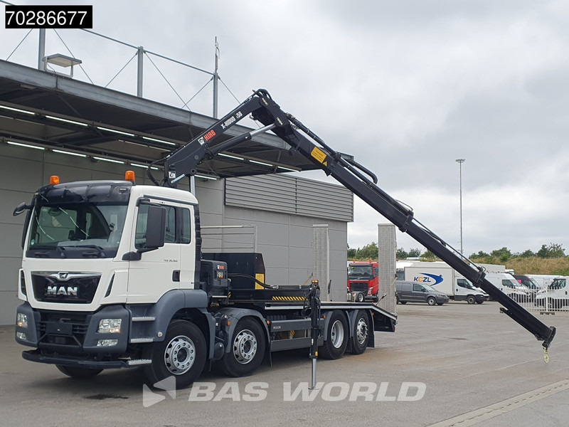 MAN TGS 35.360 8X2 HIAB X-Hiduo 158 BS-3 Crane Lift+lenkasche Machine transporter Euro 6 - Truk pengangkut mobil, Truk derek: gambar 5 MAN TGS 35.360 8X2 HIAB X-Hiduo 158 BS-3 Crane Lift+lenkasche Machine transporter Euro 6 - Truk pengangkut mobil, Truk derek: gambar 5