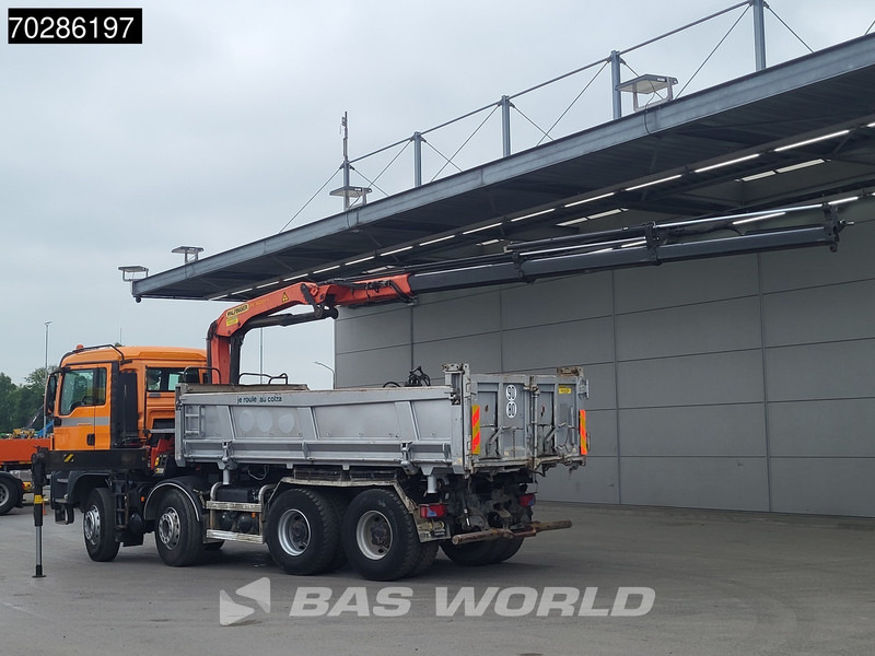 MAN TGS 35.400 8X4 Palfinger PK16001 K Kran Crane Retarder Big-Axle 2-Way tipper Euro 6 - Truk jungkit, Truk derek: gambar 2 MAN TGS 35.400 8X4 Palfinger PK16001 K Kran Crane Retarder Big-Axle 2-Way tipper Euro 6 - Truk jungkit, Truk derek: gambar 2