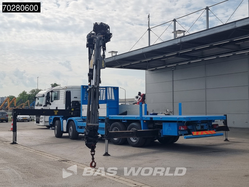 MAN TGS 35.440 8X4 Palfinger PK85002 7+6 Jib Winch Retarder - Truk flatbed, Truk derek: gambar 3 MAN TGS 35.440 8X4 Palfinger PK85002 7+6 Jib Winch Retarder - Truk flatbed, Truk derek: gambar 3