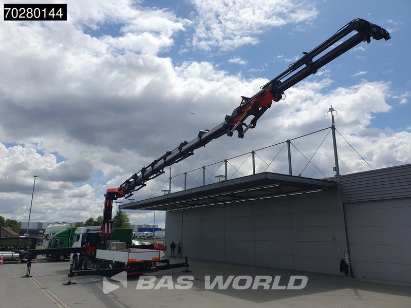 MAN TGS 35.520 8X4 Palfinger PK135.002 TEC 7 Kran Crane Hydrodrive Lift+steering axle Navi LED Euro 6 - Truk flatbed, Truk derek: gambar 2 MAN TGS 35.520 8X4 Palfinger PK135.002 TEC 7 Kran Crane Hydrodrive Lift+steering axle Navi LED Euro 6 - Truk flatbed, Truk derek: gambar 2