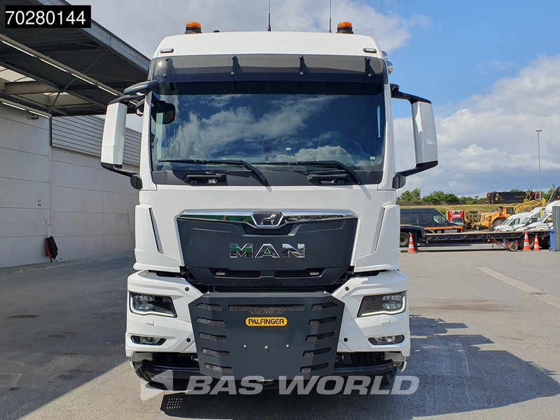 Truk flatbed, Truk derek baru MAN TGS 35.520 8X4 Palfinger PK135.002 TEC 7 Kran Crane Hydrodrive Lift+steering axle Navi LED Euro 6: gambar 15