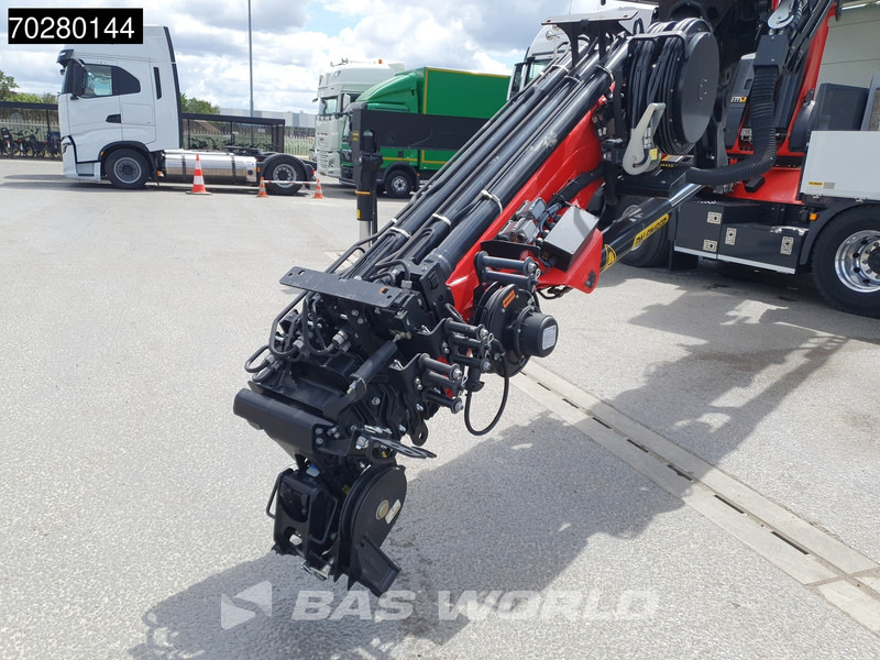 Truk flatbed, Truk derek baru MAN TGS 35.520 8X4 Palfinger PK135.002 TEC 7 Kran Crane Hydrodrive Lift+steering axle Navi LED Euro 6: gambar 9