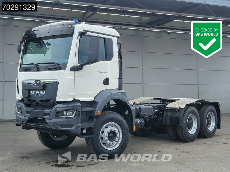 MAN TGS 40.400 6X4 NEW 6x4 chassis PTO Preparation Steelsuspension Big-Axle Automatic Euro 2 - Truk sasis: gambar 1 MAN TGS 40.400 6X4 NEW 6x4 chassis PTO Preparation Steelsuspension Big-Axle Automatic Euro 2 - Truk sasis: gambar 1