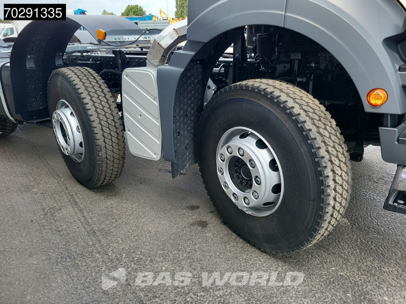 Truk sasis baru MAN TGS 41.400 8X4 New 8x4 chassis Engine PTO Steelsuspension Big-Axle Manual Euro 2: gambar 15