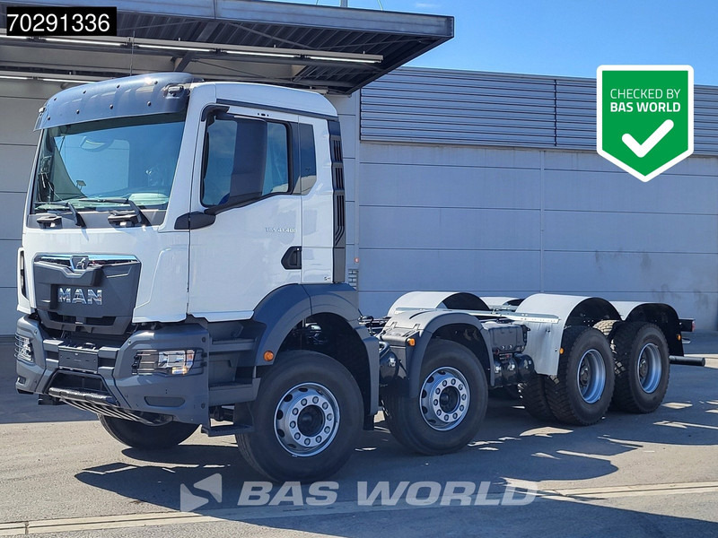 MAN TGS 41.400 8X4 New! Steelsuspension Big-Axle Manual Euro 2 - Truk sasis: gambar 1 MAN TGS 41.400 8X4 New! Steelsuspension Big-Axle Manual Euro 2 - Truk sasis: gambar 1