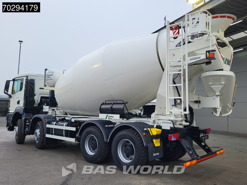 MAN TGS 41.440 8X4 NEW! 12m3 Stetter Mixer Big-Axle Steelsuspension Automatic Euro 6 - Truk pengaduk beton: gambar 2 MAN TGS 41.440 8X4 NEW! 12m3 Stetter Mixer Big-Axle Steelsuspension Automatic Euro 6 - Truk pengaduk beton: gambar 2